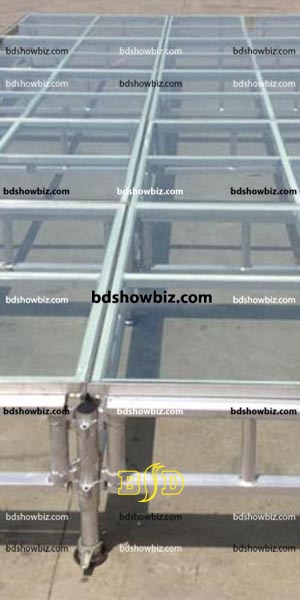 Glass stage rent in Dhaka, Banladesh