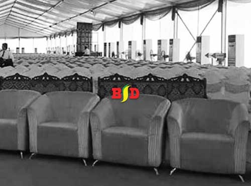 Seating chair, sofa, table rent in bangladesh